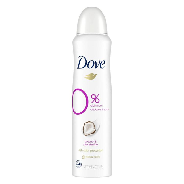 Dove Beauty Dove 0% Aluminum Coconut & Pink Jasmine 48 Hour Deodorant