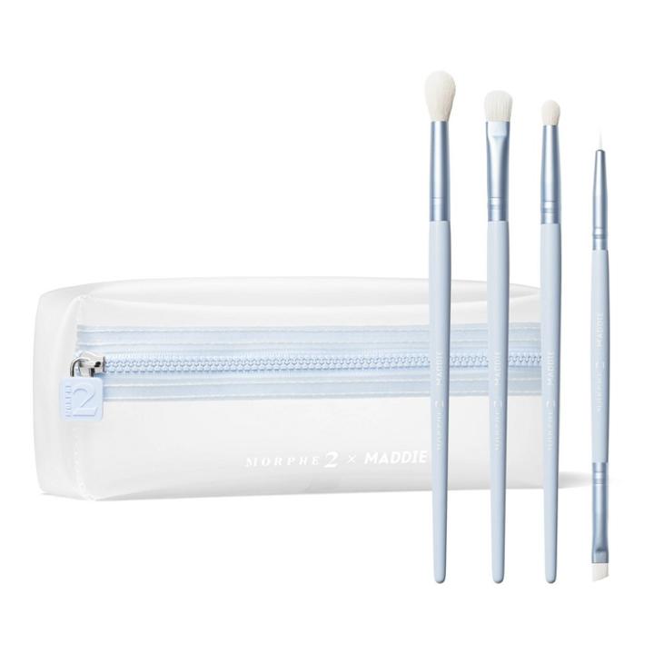 Morphe 2 X Maddie In Bloom 4-piece Eye Brush Collection