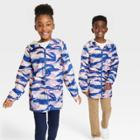 Little Giants Giant Shorties Black History Month Kids' Rain Coat - Blue Abstract