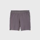 Men's Big & Tall Knit To Woven Shorts - All In Motion Gray Xxxl