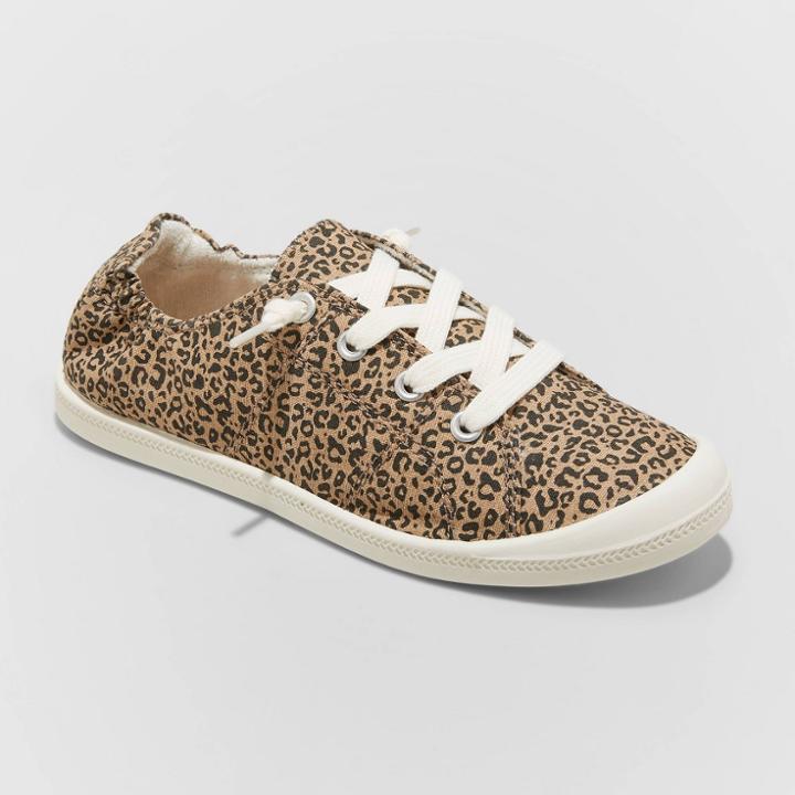 Women's Mad Love Lennie Lace Up Canvas Sneakers - Brown