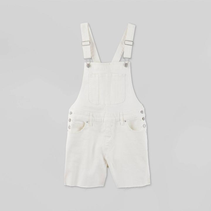 Women's High-rise Short Jean Shorts - Universal Thread White