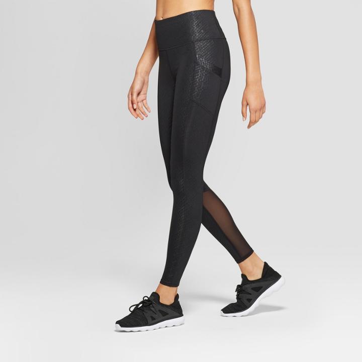 Women's Premium High - Waisted 7/8 Leggings - Joylab Black