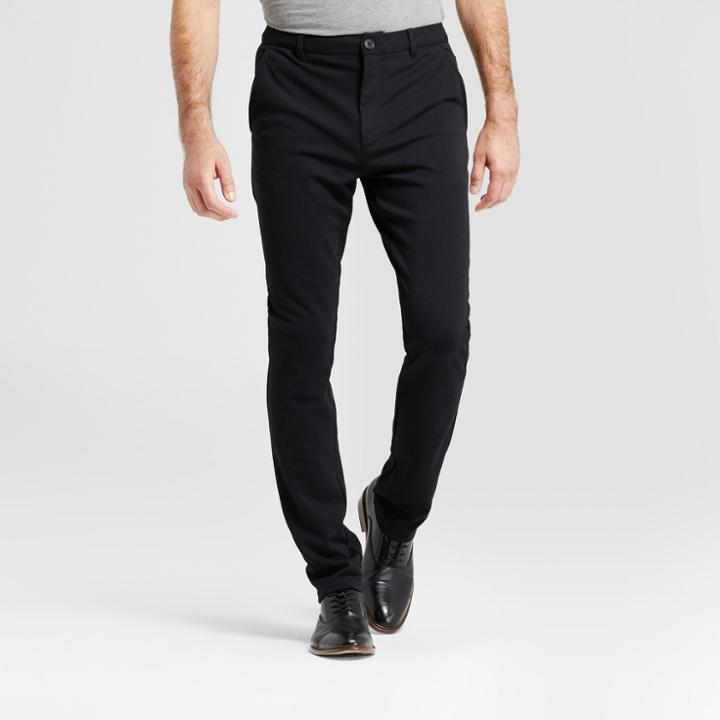Men's Knit Trouser Pants - Goodfellow & Co Black
