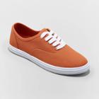 Women's Lunea Wide Width Lace-up Sneakers - Universal Thread Dark Orange