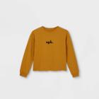 Girls' 'ugh' Long Sleeve T-shirt - Art Class Yellow