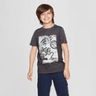 Boys' Short Sleeve Space Graphic T-shirt - Cat & Jack Black