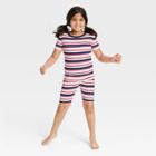 No Brand Kids' Americana Striped Matching Family Pajama
