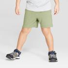 Toddler Boys' Knit Pull-on Shorts - Cat & Jack Olive 18m, Boy's, Green