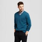 Men's V-neck Sweater - Goodfellow & Co Teal