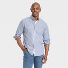 Men's Stretch Oxford Long Sleeve Button-down Shirt - Goodfellow & Co