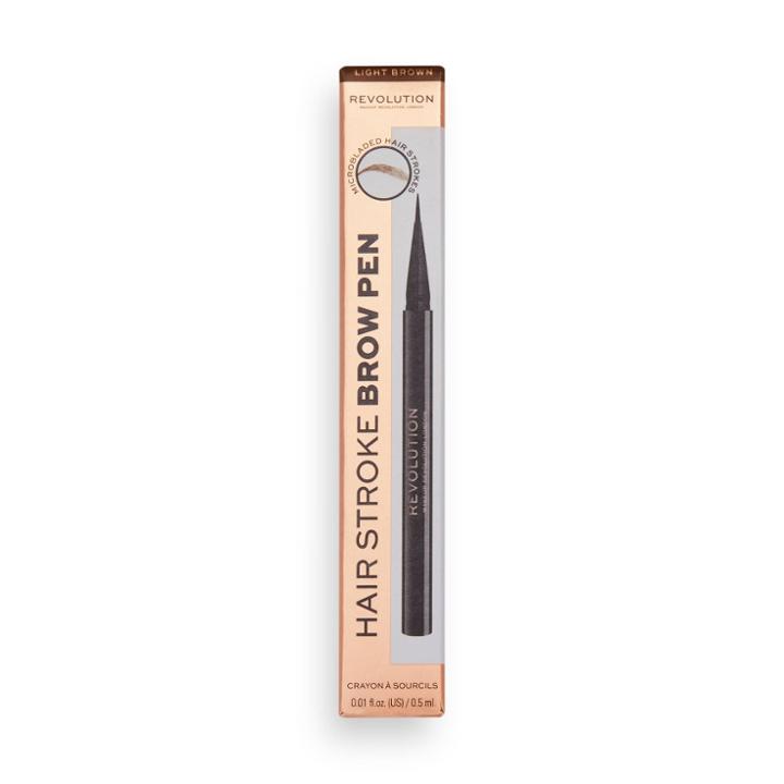 Makeup Revolution Hair Stroke Brow Pen - Light Brown