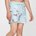 Trinity Collective Men's Floral Print 6 Vignette Vintage Waist Board Shorts -