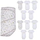 Miracle Blanket Bodysuit Set - Foxes