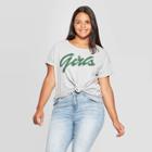 Fifth Sun Women's Plus Size Rachel's Girls Short Sleeve T-shirt (juniors') - Athletic Heather 3x, Size: