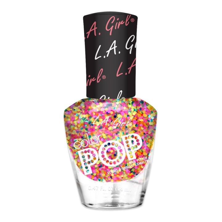 L.a. Girl Color Pop Nail Polish Feisty - 0.47 Fl Oz, Adult Unisex