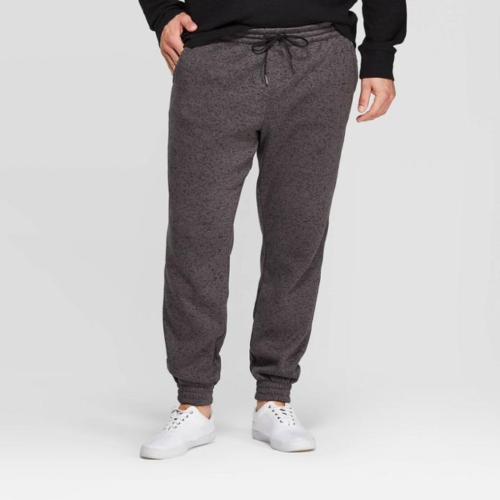 Men's Tall 31.5 Jogger Pants - Goodfellow & Co Dark Heather Gray Xlt, Men's, Dark Grey Gray