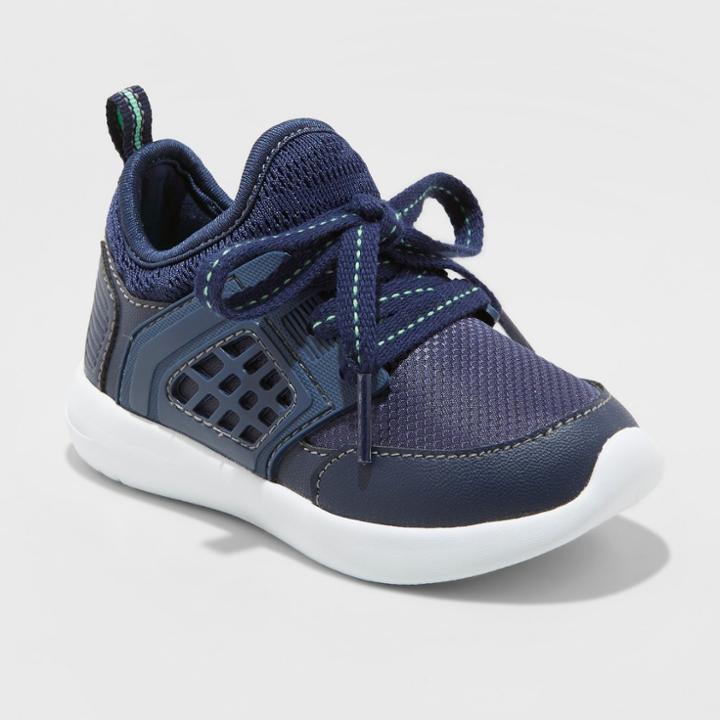 Toddler Boys' Zachary Athletic Sneakers - Cat & Jack Navy