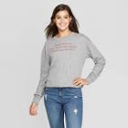 Fifth Sun Women's Christmas Routine Long Sleeve T-shirt (juniors') - Athletic Heather