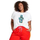 Women's Plus Size Urban Brick Lego Minifigure Graphic Short Sleeve T-shirt - Lego Collection X Target White