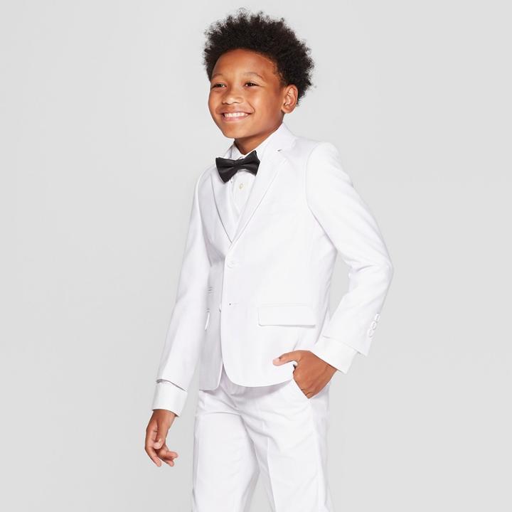 Wd·ny Black Boys' Blazer White 14 - Wd.ny Black