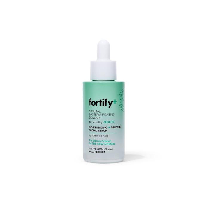 Fortify+ Natural Germ Fighting Skincare Moisturizing And Reviving Facial Serum