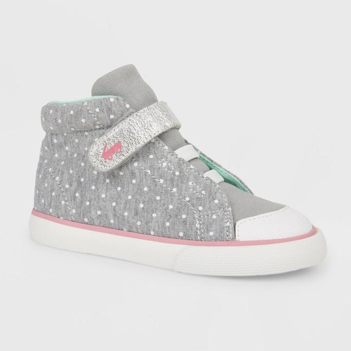 Target Toddler Girls' See Kai Run Basics Belmont Ii Dots Sneakers - Gray