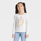 Girls' Disney Princess Journey Long Sleeve Graphic T-shirt - White