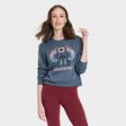 Modern Lux Women's Journey Don't Stop Believin' Graphic Sweatshirt - Navy Blue