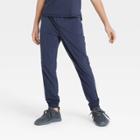 Boys' Stretch Woven Jogger Pants - All In Motion Navy Xs, Boy's, Blue