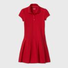Petitegirls' Short Sleeve Pleated Uniform Tennis Dress - Cat & Jack Red