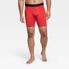 Men's 6 Fitted Shorts - All In Motion Red M, Men's,