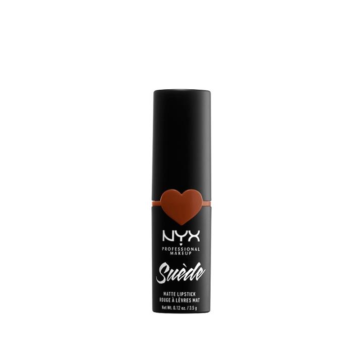 Nyx Professional Makeup Suede Matte Lipstick Peach Don't Kill My Vibe - .12oz