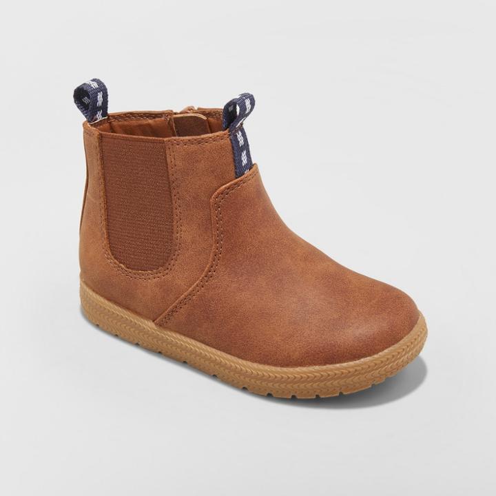 Toddler Boys' Berkley Casual Sneakers - Cat & Jack Brown