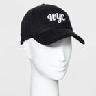 Women's Mad Love Nyc Baseball Hat - Black One Size, Women's