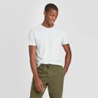 Men's Standard Fit Slub Pocket Crew Neck T-shirt - Goodfellow & Co Gray S, Men's,
