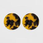 Disk Earrings - A New Day Tortoise