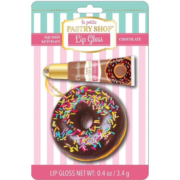 Adore Macaroon Squishy Lip Gloss Donut