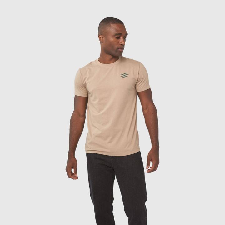 United By Blue Men's Short Sleeve Graphic T-shirt - Gray