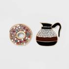 Sugarfix By Baublebar 'hole Lot Of Fun' Statement Earrings - Black
