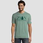 Hanes Men's Short Sleeve National Parks Service T-shirt - Green