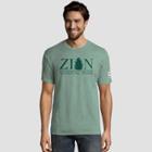 Hanes Men's Short Sleeve National Parks Service T-shirt - Green