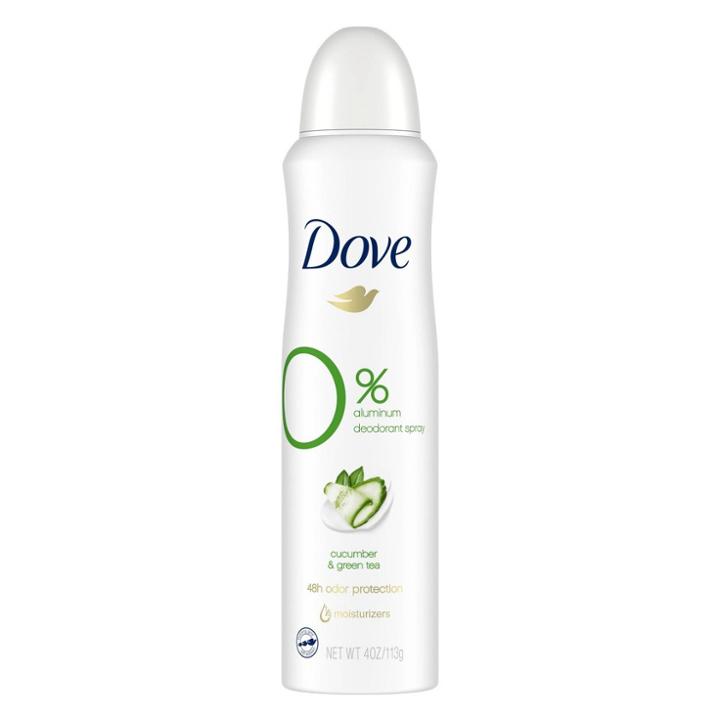 Dove Beauty Dove 0% Aluminum Cucumber & Green Tea 48 Hour Deodorant