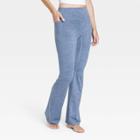Women's Ultra High-rise Flare Leggings - All In Motion Heathered Blue