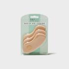 Women's Fab Feet By Foot Petals Back Of Heel Insoles Shoe Cushion Khaki - 3 Pairs, Beige