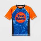 Boys' Warner Bros. Space Jam Rash Guard Swim Shirt - Orange