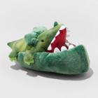 Boys' Dylan Dinosaur Slippers - Cat & Jack Green