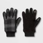 Men's Fabric Gloves - Goodfellow & Co Heather Gray