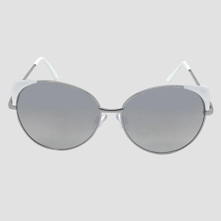 Women's Cateye Sunglasses - A New Day White