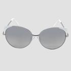 Women's Cateye Sunglasses - A New Day White